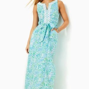 Lilly Pulitzer Guilianna Maxi Dress Sz 6
